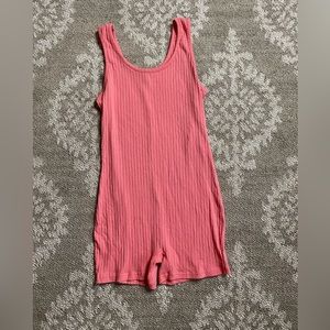 Pink romper